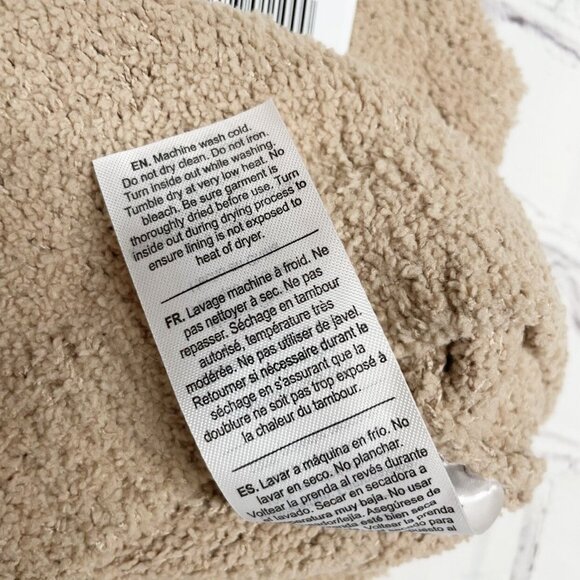 NEW 7AM Enfant Fuzzy Sleeveless Henley 9-12 mos Pecan Recycled Polyester - Picture 9 of 10